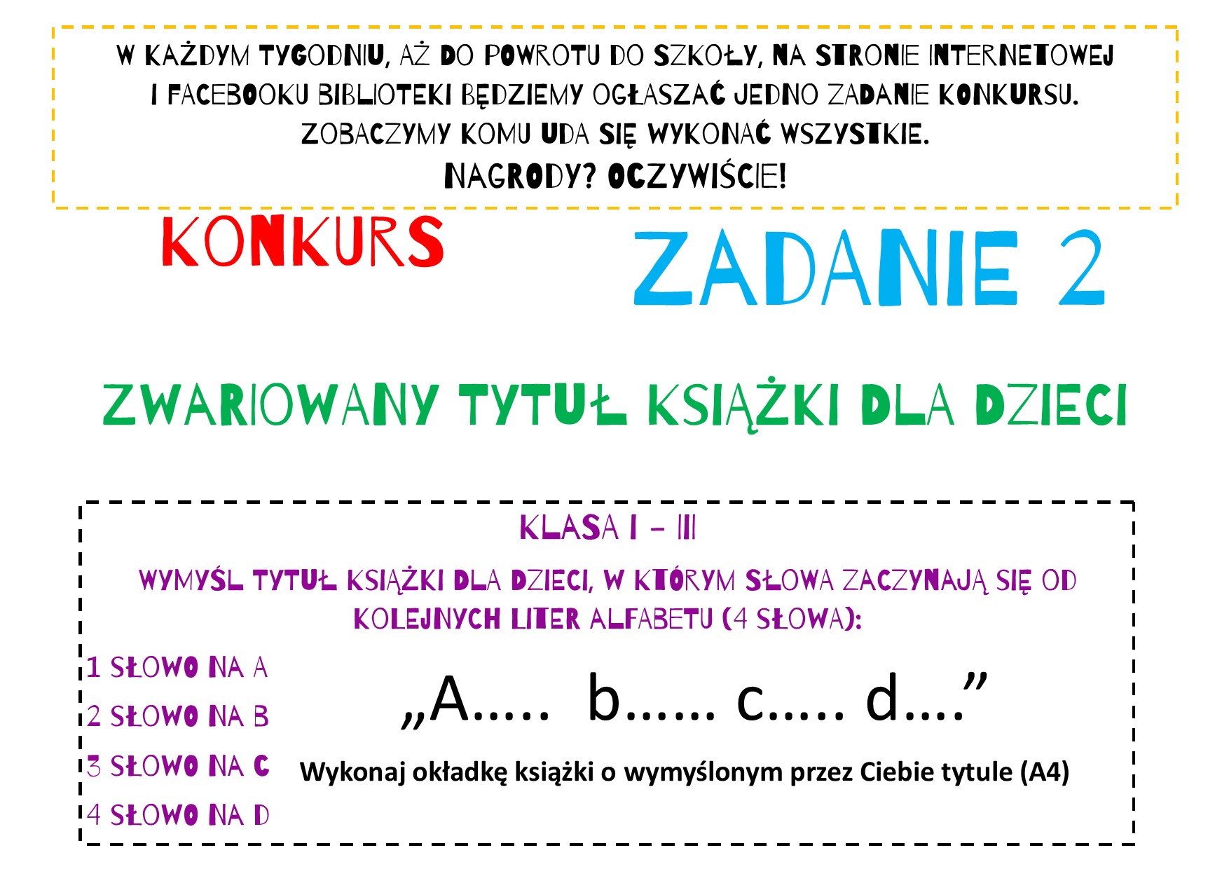 zadanie 2 tytuł